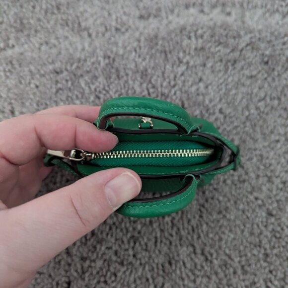 Kate Spade Micro Dumpling Bag Charm in Green Bean - Picture 3 of 7
